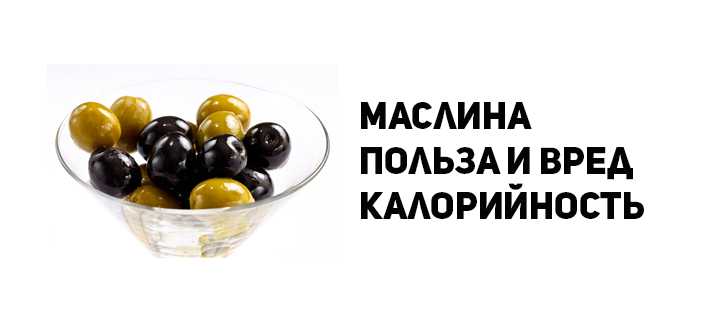 Оливки - калорийность, полезные свойства, польза и вред, описание