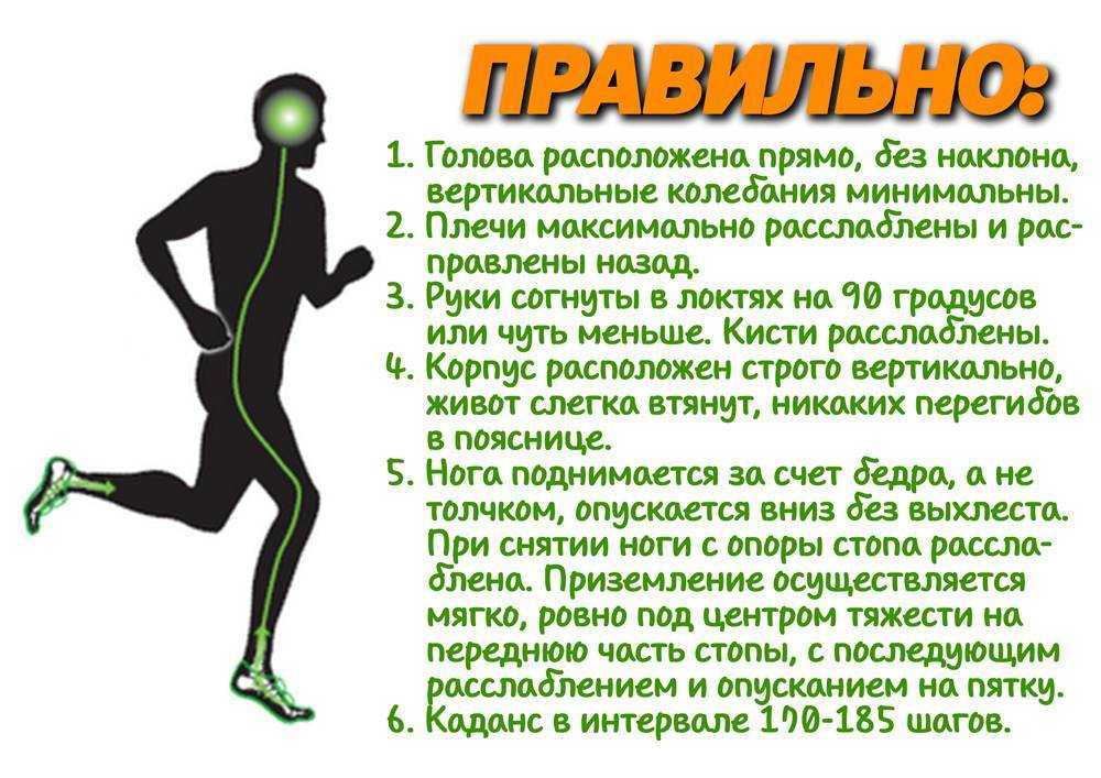 Правильная техника бега для начинающих бегунов