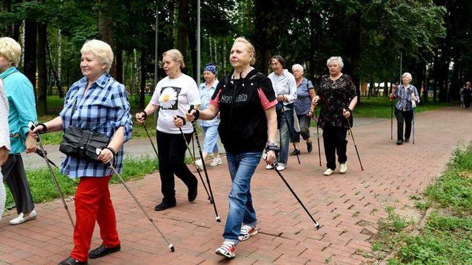 Особенности скандинавской ходьбы для пожилых людей