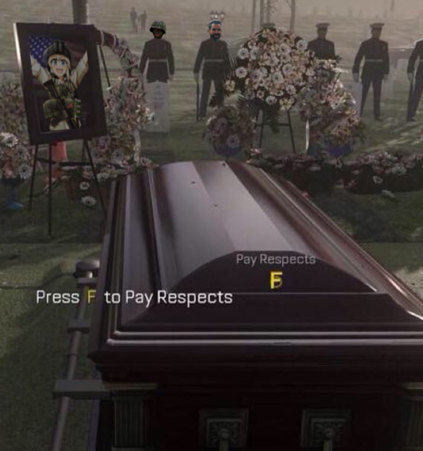 Press f to pay respects - вики
