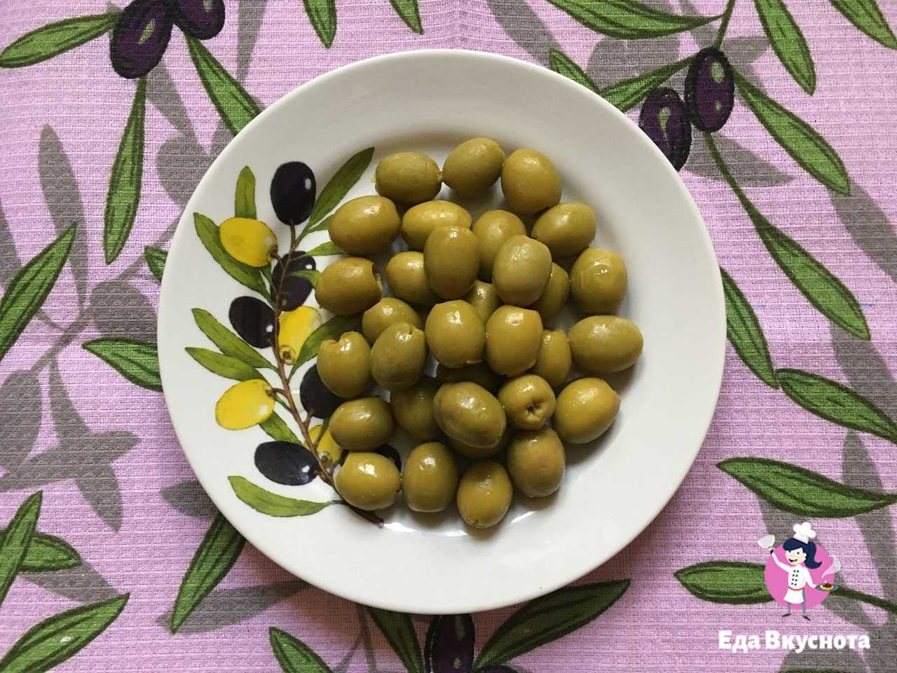 Оливки (маслины) - описание, полезные и вредные свойства, состав, калорийность, фото, рецепты приготовления