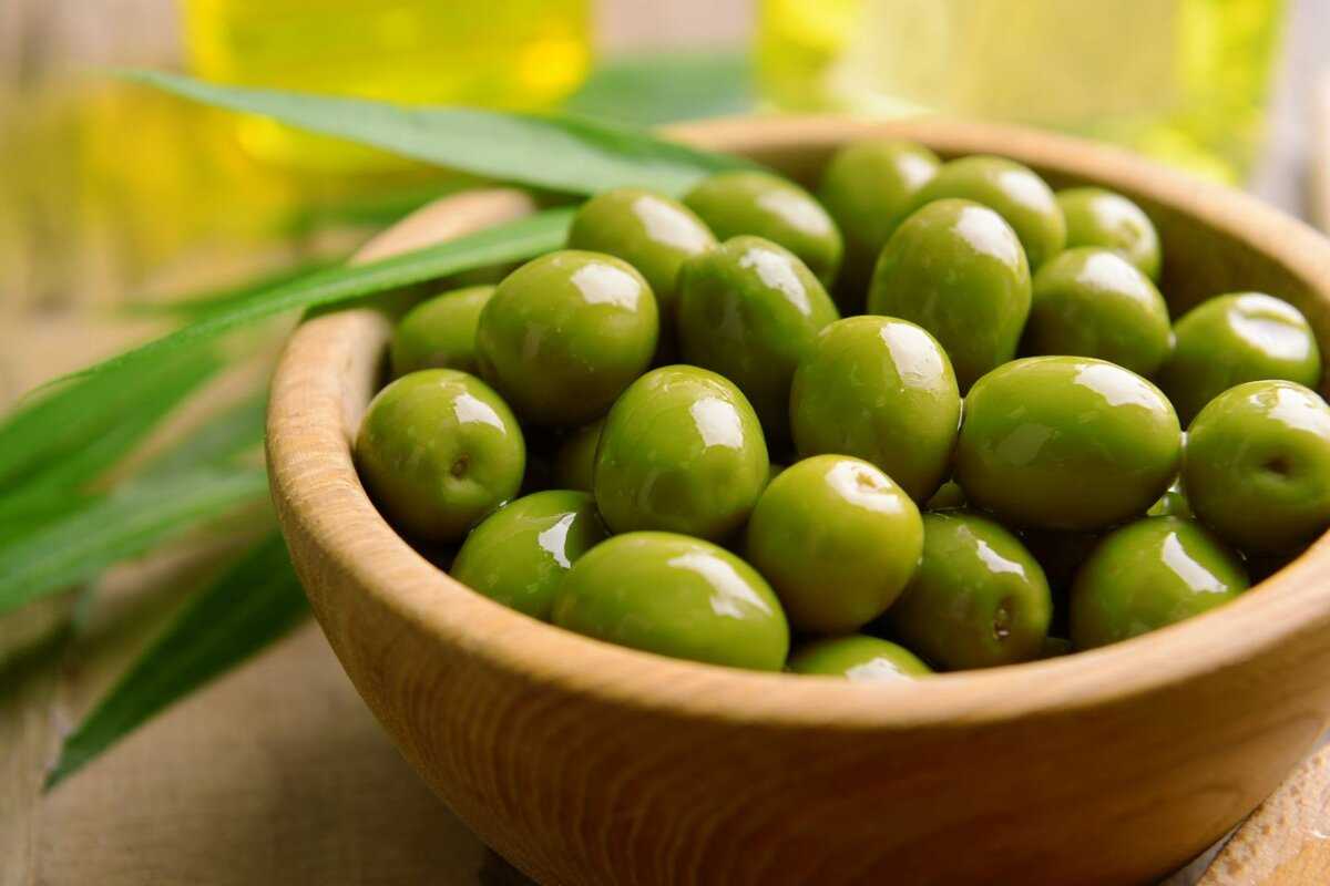 Чем отличаются оливки от маслин, чем полезны, состав и калорийность плодов