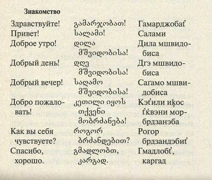 Гамарджоба генацвале: правильный перевод с грузинского на русский